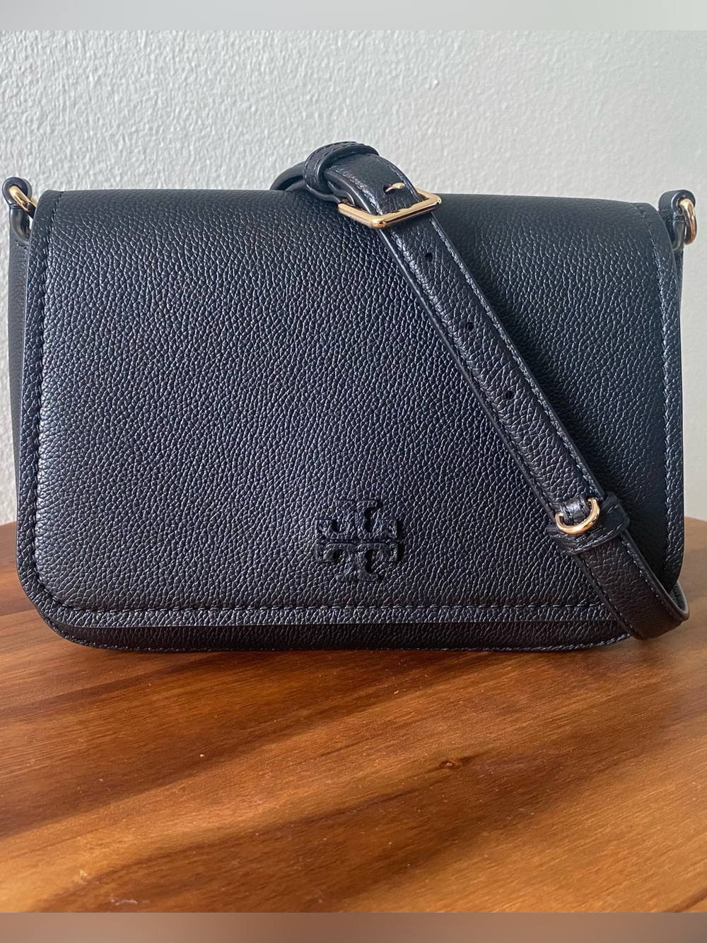 Tory Burch Black Thea Crossbody